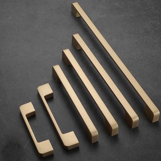 igrab Contemporary Kitchen Handles Melbourne Brass